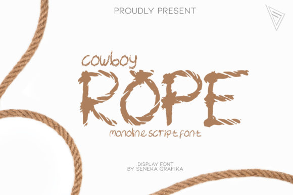 Cowboy Rope: A Display Font for Bold Visual Storytelling