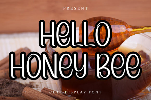 Discover the Charm of Hello Honey Bee Font