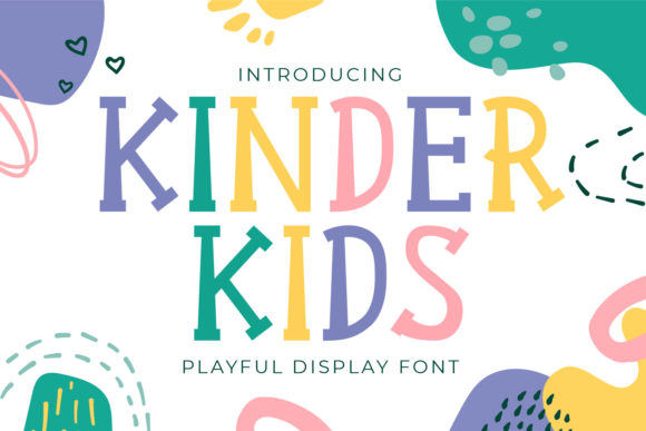 Kinder Kids: The Playful Font for Joyful Designs