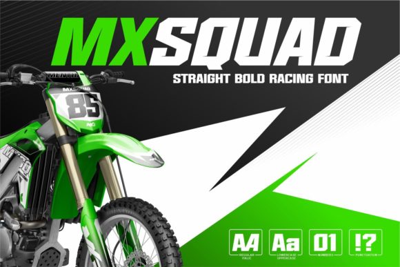 Mxsquad: The Bold Display Font for Modern Design