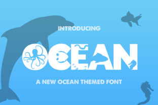 Ocean: A Nautical Display Font for Captivating Design