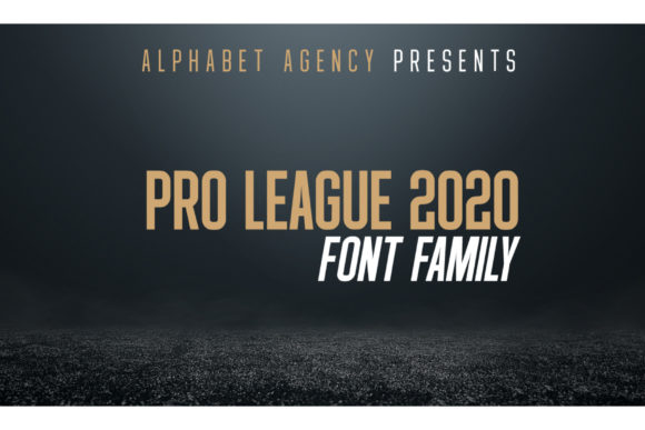 Pro League 2020: The Display Font for Modern Impact
