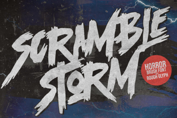 Scramble Storm: The Futuristic Font for Modern Design