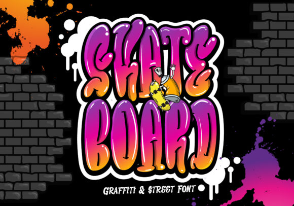 Skateboard Font: The Bold Type for Streetwear & Branding