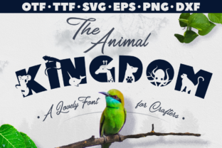 The Animal Kingdom: A Playful Font for Nature-Inspired Design